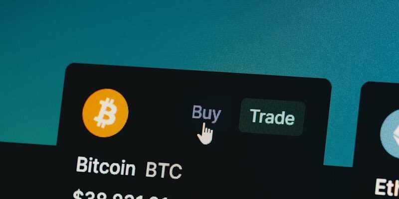 a screen shot of a cell phone with bitcoin on it